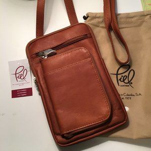 Piel Premium Leather Crossbody Travel Purse